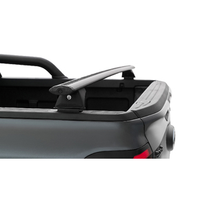 Rhino-Rack JC-01571 Vortex RCH Black 2 Bar Roof Rack for FORD Ranger Gen 2 (P703) (Excl. Wildtrak Platinum) Double Cab Ute Tub Factory Windows 4DR Ute