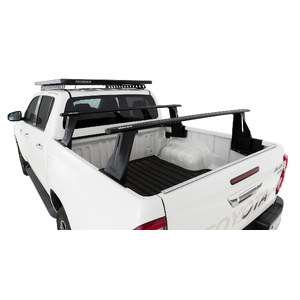 Rhino-Rack JC-01577 Reconn-Deck 2 Bar Vortex Ute Tub System for TOYOTA Hilux Gen8 SR5 (A-Deck Tub - Without external hooks) Double Cab 4DR Ute (01/201