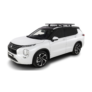 Rhino-Rack JC-01999 Pioneer 6 Platform (1300 x 1240mm) &amp; RX200 legs for MITSUBISHI Outlander Gen4 ZM With Flush Rails 5DR SUV (01/2021-Current)