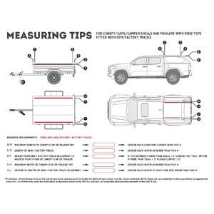 Ute Canopy or Trailer with OEM Track Slimline II Rack Kit / Tall / 1345mm(W) X 1358mm(L) by Front Runner - KRCAT44TN