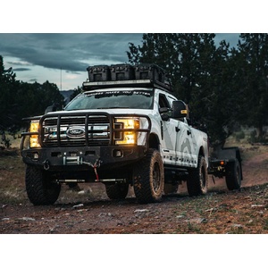 Ford Super Duty F-250-F-350 (1999-Current) Slimline II Roof Rack Kit / Low Profile by Front Runner - KRFF010T