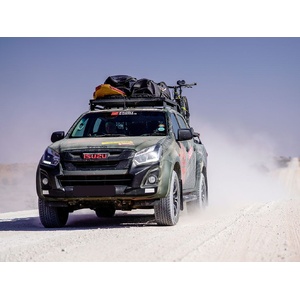 Isuzu D-Max RT50/85/2nd Gen DC (2011-2021) Slimline II Roof Rack Kit by Front Runner - KRID008T