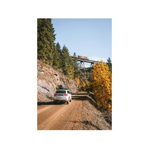 Jeep Grand Cherokee WK2 (2011-2021) Slimline II Roof Rack Kit by Front Runner - KRJG012T