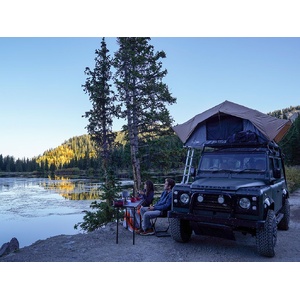 Land Rover Defender 110 (1983-2016) Slimline II Roof Rack Kit by Front Runner - KRLD003L