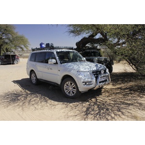 Mitsubishi Pajero CK/BK LWB Slimline II Roof Rack Kit by Front Runner - KRMP018T