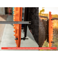 Kaon Out-Back Maxtrax Mini Mount &amp; Spare Tyre Mount