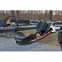 Kuat NV 2.0 Two Bike Hitch Mounted Carrier (Grey + Orange)