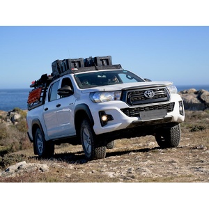 Toyota Hilux Revo Double Cab (2016-Current) Pro Bed Rack Kit by Front Runner - PBTH001T