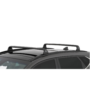 Rhino-Rack RVP70 Vortex RVP Black 2 Bar Roof Rack for HYUNDAI Tucson Gen 3 - TL3 (Post Facelift) With Flush Rails 5DR SUV (01/2019-12/2021)