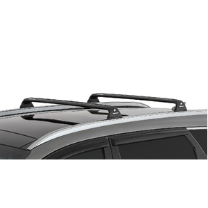 Rhino-Rack RVP85 Vortex RVP Black 2 Bar Roof Rack for HYUNDAI Santa Fe Gen4 TM With Flush Rails 5DR SUV (01/2018-12/2024)
