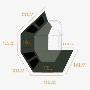 Darche Eco Eclipse 270 Awning Wall Set