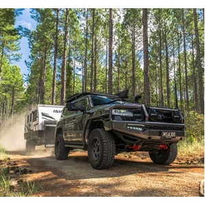 MSA 4x4 Towing Mirrors for Toyota Landcruiser 70 - 79 Series 1984 - 09/2023 (Black, Manual, Big Base)