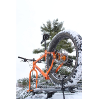 Kuat Trio Single Bike Fork Mounted Carrier (Black + Silver)