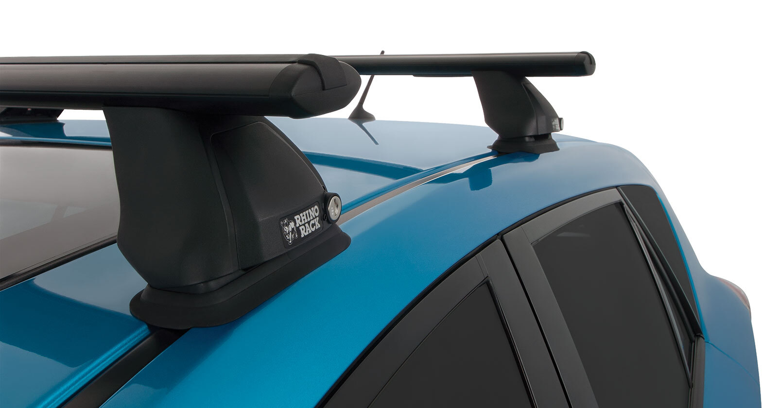 Rhino-Rack JA1914 Vortex 2500 Black Bar FMP Roof Rack for MAZDA