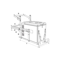 MSA 4x4 Drop Slide DS45