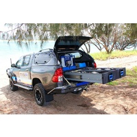 MSA 4x4 Complete Dual Drawer Kit to suit Toyota Hilux 2015 - Onwards