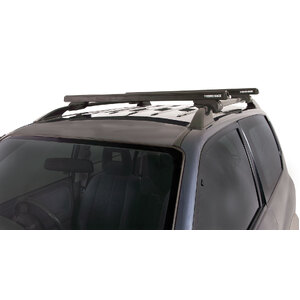 Rhino-Rack JA0478 Heavy Duty CXB Black 2 Bar Roof Rack for NISSAN Pathfinder Ti With Roof Rails 4DR 4WD (11/1995-11/2001)