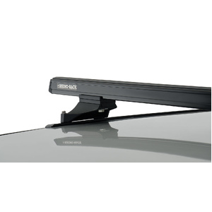 Rhino-Rack JA0672 Heavy Duty RLTP Trackmount Black 3 Bar Roof Rack for MITSUBISHI Pajero NS-NX LWB 4DR 4WD (11/2006-Current)