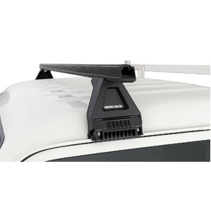 Rhino-Rack JA0791 Heavy Duty RL150 Black 1 Bar Roof Rack for MAHINDRA Pikup Single Cab 2DR Ute (06/2007-Current)