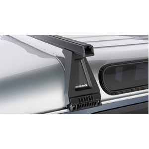 Rhino-Rack JA0804 Heavy Duty RL210 Black 2 Bar Roof Rack for LAND ROVER Defender 110 (incl. Hard Top) 4DR 4WD (03/1993-12/2020)