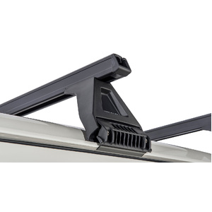 Rhino-Rack JA0847 Heavy Duty RL150 Black 4 Bar Roof Rack for TOYOTA Hiace Gen 4 2DR Van (11/1989-02/2005)