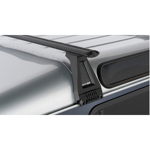 Rhino-Rack JA2737 Vortex RL210 Black 2 Bar Roof Rack for LAND ROVER Defender 110 (incl. Hard Top) 4DR 4WD (03/1993-12/2020)