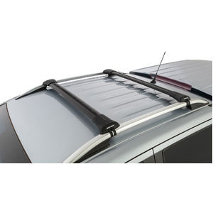 Rhino-Rack JA7971 Vortex StealthBar Black 2 Bar Roof Rack for JEEP Grand Cherokee WH With Roof Rails 4DR 4WD (06/2005-01/2011)