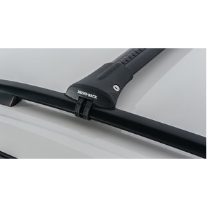 Rhino-Rack JA7975 Vortex StealthBar Black 2 Bar Roof Rack for HOLDEN Equinox LTZ With Roof Rails 5DR SUV (11/2017-Current)