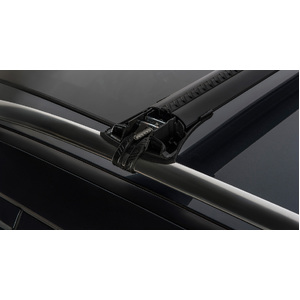 Rhino-Rack JA7978 Vortex StealthBar Black 2 Bar Roof Rack for MERCEDES BENZ M Class W164 With Roof Rails 4DR SUV (09/2005-03/2012)