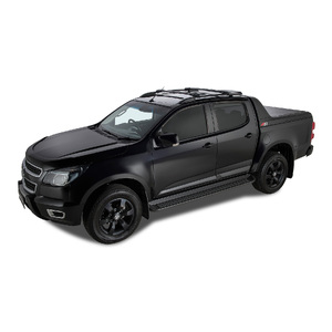 Rhino-Rack JA7980 Vortex StealthBar Black 2 Bar Roof Rack for JEEP Renegade BU With Roof Rails 4DR SUV (07/2015-Current)