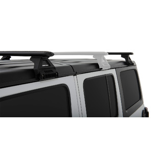 Rhino-Rack JB0099 Vortex RL110 Black 2 Bar Roof Rack for JEEP Wrangler JL Hard Top 2DR 4WD (04/2019-Current)