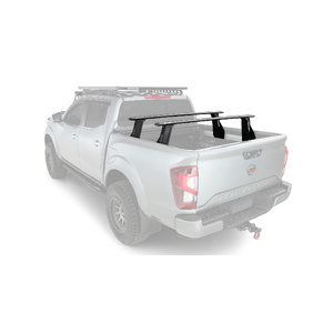 Rhino-Rack JC-01286 Reconn-Deck 2 Bar Vortex Ute Tub System for NISSAN Navara ST-X NP300 Dual Cab 4DR Ute (01/2015-Current)