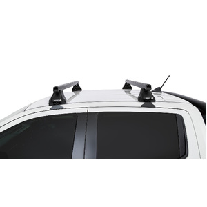 Rhino-Rack JC-01544 Heavy Duty 2500 Black 2 Bar Roof Rack for FORD Ranger Raptor Gen 2 (P703) Double Cab 4DR Ute (01/2022-Current)