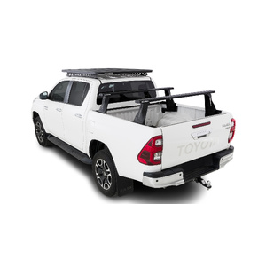Rhino-Rack JC-01576 Reconn-Deck 2 Bar Ute Tub System for TOYOTA Hilux Gen8 SR5 (A-Deck Tub - Without external hooks) Double Cab 4DR Ute (01/2015-Curre