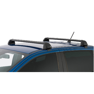 Rhino-Rack RV0321B Vortex ROC25 Flush Black 2 Bar Roof Rack for MAZDA BT50 Gen2 Dual Cab 4DR Ute (01/2011-12/2020)