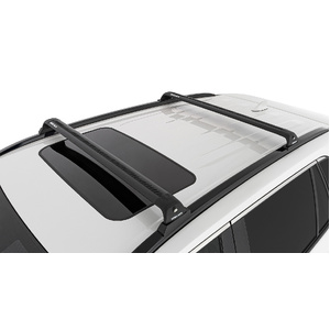 Rhino-Rack RVP81 Vortex RVP Black 2 Bar Roof Rack for TOYOTA Rav4 Gen 5 XA50 With Flush Rails 5DR SUV (05/2019-Current)