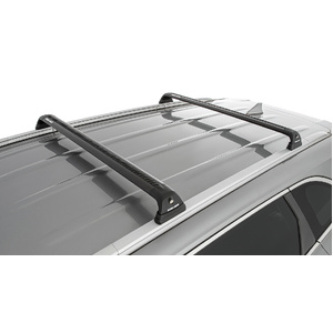 Rhino-Rack RVP87 Vortex RVP Black 2 Bar Roof Rack for KIA Sorento Gen3 UM With Flush Rails 4DR SUV (01/2015-12/2020)