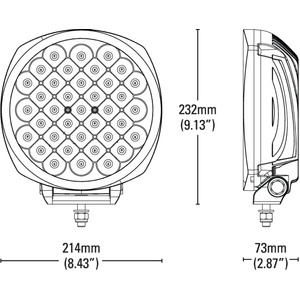 Lightforce - Genesis LED Driving Light Kit to suit Suzuki Jimny 2018 - 2021