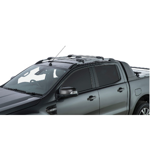 Rhino-Rack JA7952 Vortex StealthBar Silver 2 Bar Roof Rack for AUDI A6 Allroad Quattro C7 With Roof Rails 5DR Wagon (10/2012-Current)
