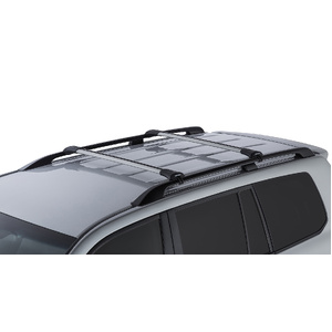 Rhino-Rack JA7962 Vortex StealthBar Silver 2 Bar Roof Rack for TOYOTA Land Cruiser 200 Series With Roof Rails 5DR 4WD (01/2007-12/2021)