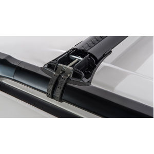 Rhino-Rack JA7969 Vortex StealthBar Black 2 Bar Roof Rack for DODGE Journey With Roof Rails 4DR SUV (09/2008-10/2016)