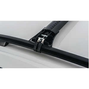 Rhino-Rack JA7975 Vortex StealthBar Black 2 Bar Roof Rack for CUPRA Formentor Gen1 With Raised Rail 5DR SUV (01/2022-Current)
