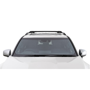 Rhino-Rack JA8344 Vortex StealthBar Black 2 Bar Roof Rack for TOYOTA Land Cruiser 300 Series With Raised Rail 5DR 4WD (01/2021-Current)