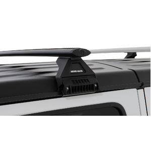 Rhino-Rack JB0099 Vortex RL110 Black 2 Bar Roof Rack for JEEP Wrangler JL Hard Top 2DR 4WD (04/2019-Current)