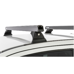 Rhino-Rack JB1669 Heavy Duty RCH Black 2 Bar Roof Rack for FORD Ranger PX/PX2/PX3 Super Cab 4DR Ute (01/2011-12/2022)