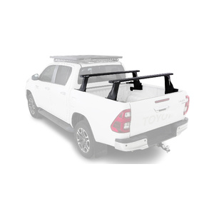 Rhino-Rack JC-01576 Reconn-Deck 2 Bar Ute Tub System for TOYOTA Hilux Gen8 SR5 (A-Deck Tub - Without external hooks) Double Cab 4DR Ute (01/2015-Curre