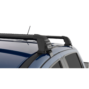 Rhino-Rack RV0321B Vortex ROC25 Flush Black 2 Bar Roof Rack for FORD Ranger PX/PX2/PX3 Double Cab 4DR Ute (01/2011-12/2022)