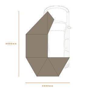 Darche Eclipse 270 Awning - Gen2 (Passenger Side)
