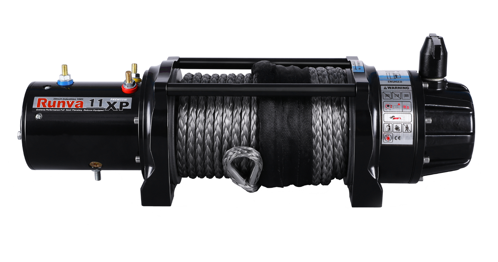 Runva 11XP Premium 12V 4x4 Winch with Synthetic Rope RUNVA