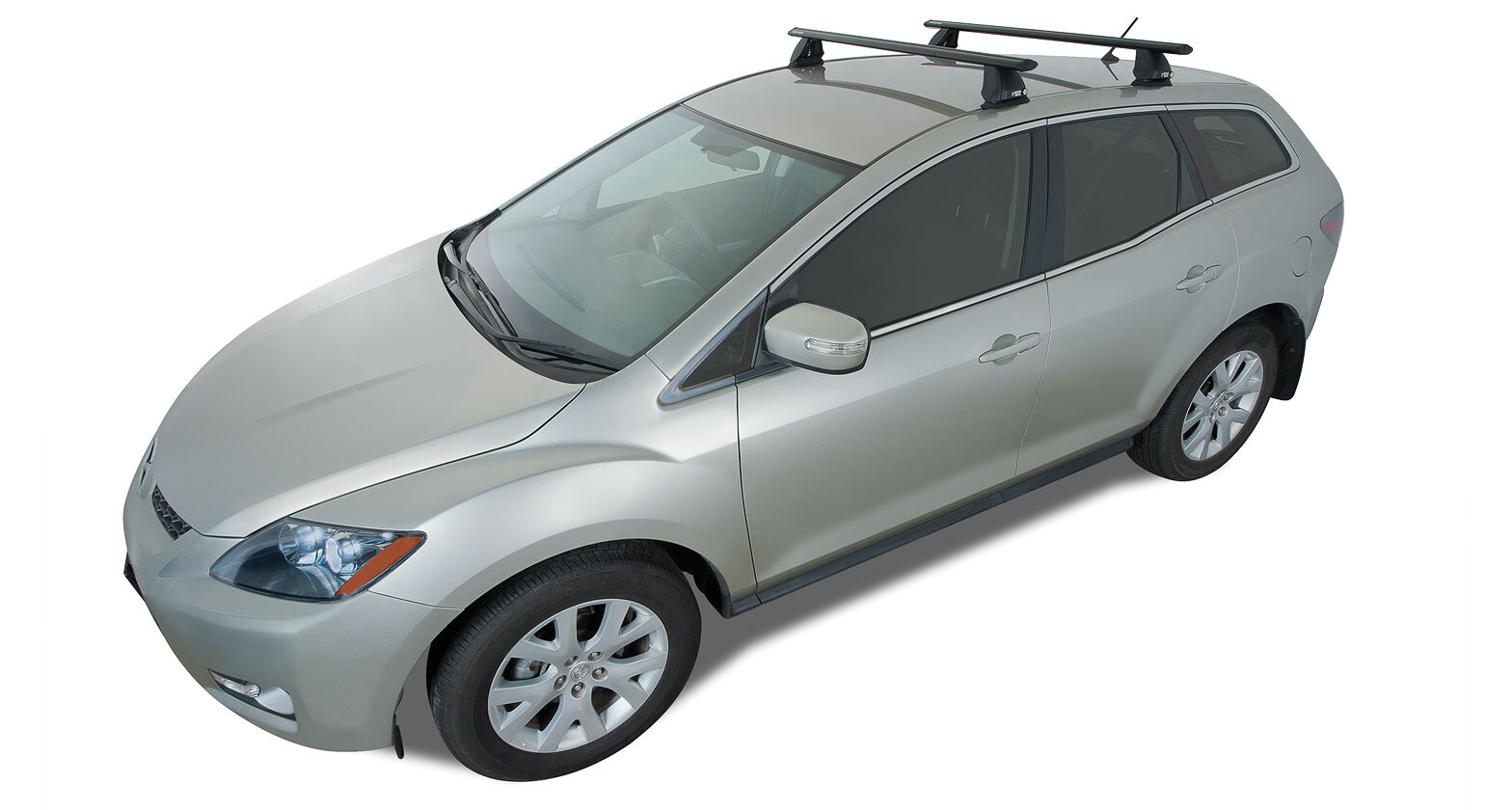 Rhino Vortex Black 2 Bar FMP Roof Rack for MITSUBISHI ASX Gen3 5dr SUV